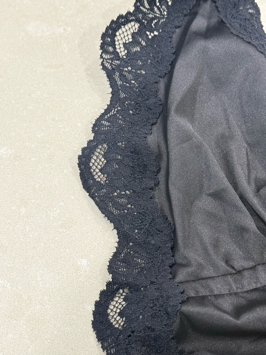 NWT Kat the Label Lacy Silky Babydoll Camisole Black Medium - Picture 8 of 9